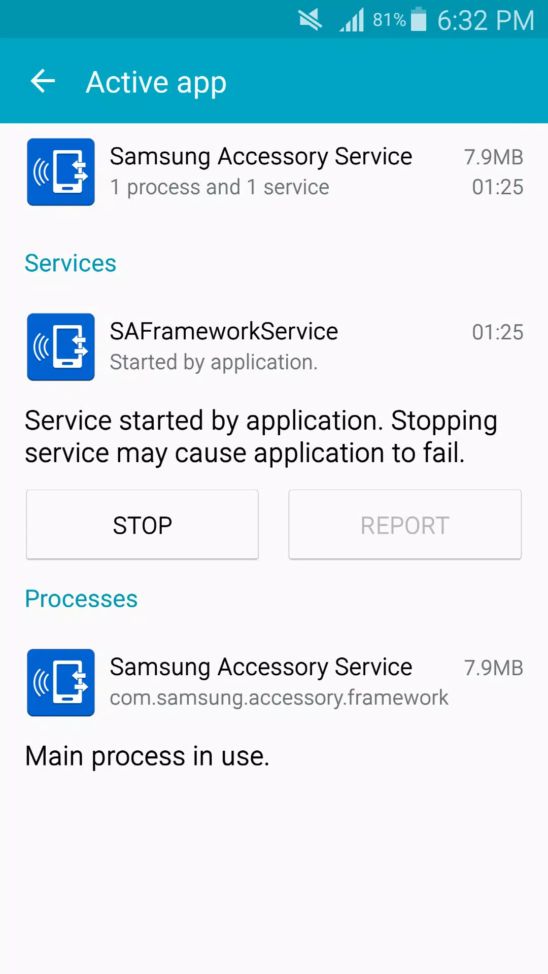Samsung Accessory Service Tangkapan skrin 2