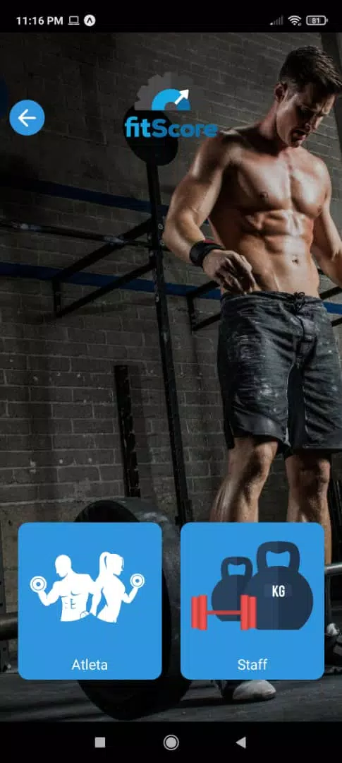Schermata FitScore 1