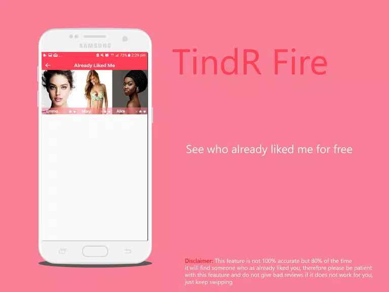 Schermata TindR Fire 1