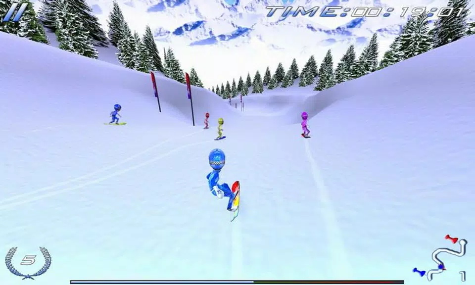 Snowboard Racing Ultimate Ekran Görüntüsü 0