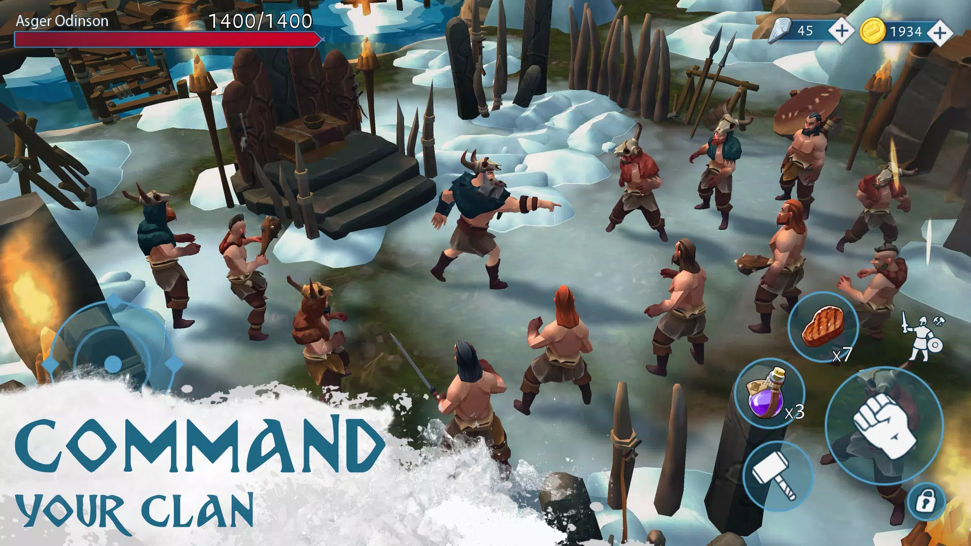 Schermata Vinland Tales・ Viking Survival 2