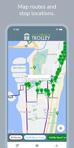 Miami Beach Trolley Tracker Schermafbeelding 3