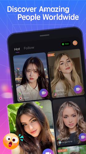 LanChat: Live Video Chat&Calls スクリーンショット 1