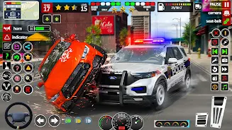 Offline Police Car: Cop Games Screenshot 1