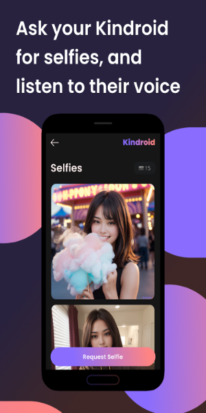 Kindroid: AI Companion Chat Schermafbeelding 1