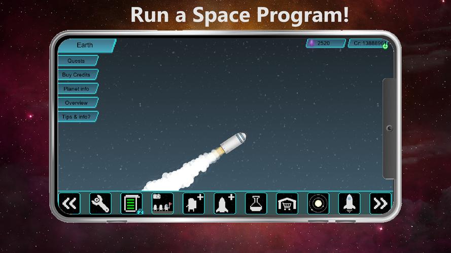 Tiny Space Program Captura de pantalla 0