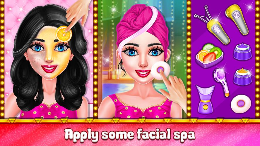 Indian Wedding Makeup Dressup應用截圖第2張