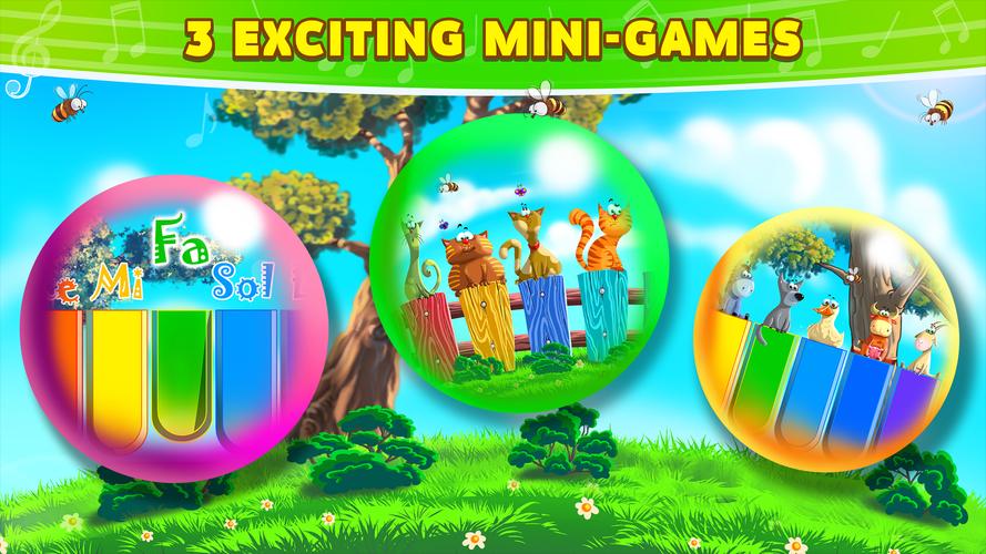 Baby Zoo Piano Games for Kids Capture d'écran 3