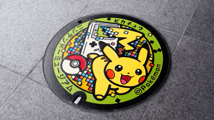 Pikachu Manhole Was Not an Expected Combination of Words, But Here We Are