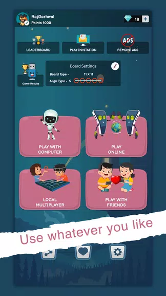 Tic Tac Toe Online - XO Game應用截圖第0張