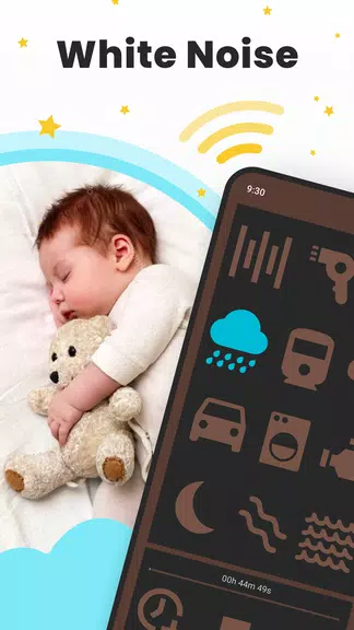 White Noise: Baby Sleep Sounds Tangkapan skrin 2