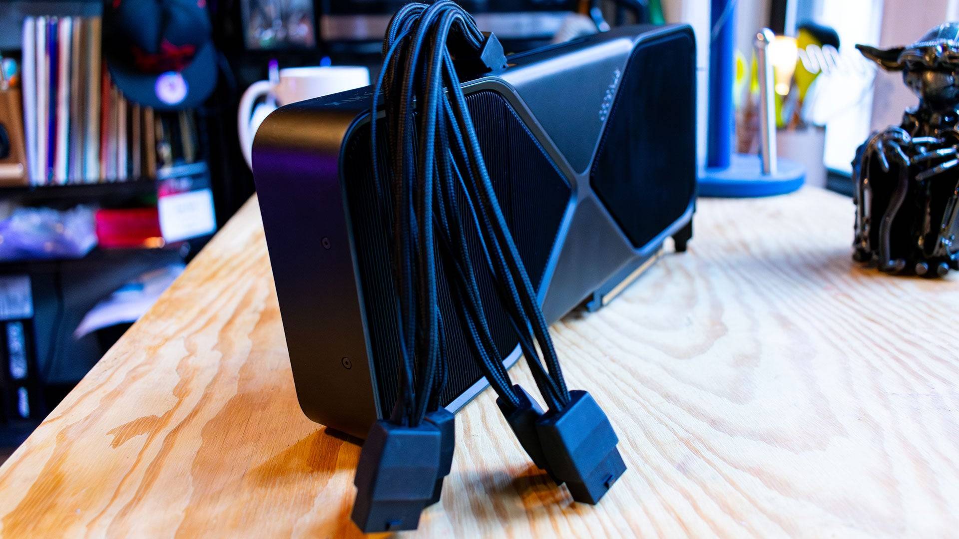 RTX 5090 power connector detail