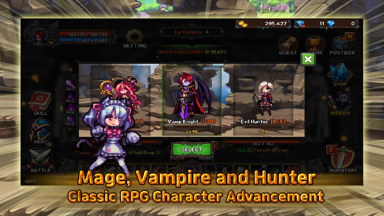 Bless & Magic: Idle RPG game ภาพหน้าจอ 1