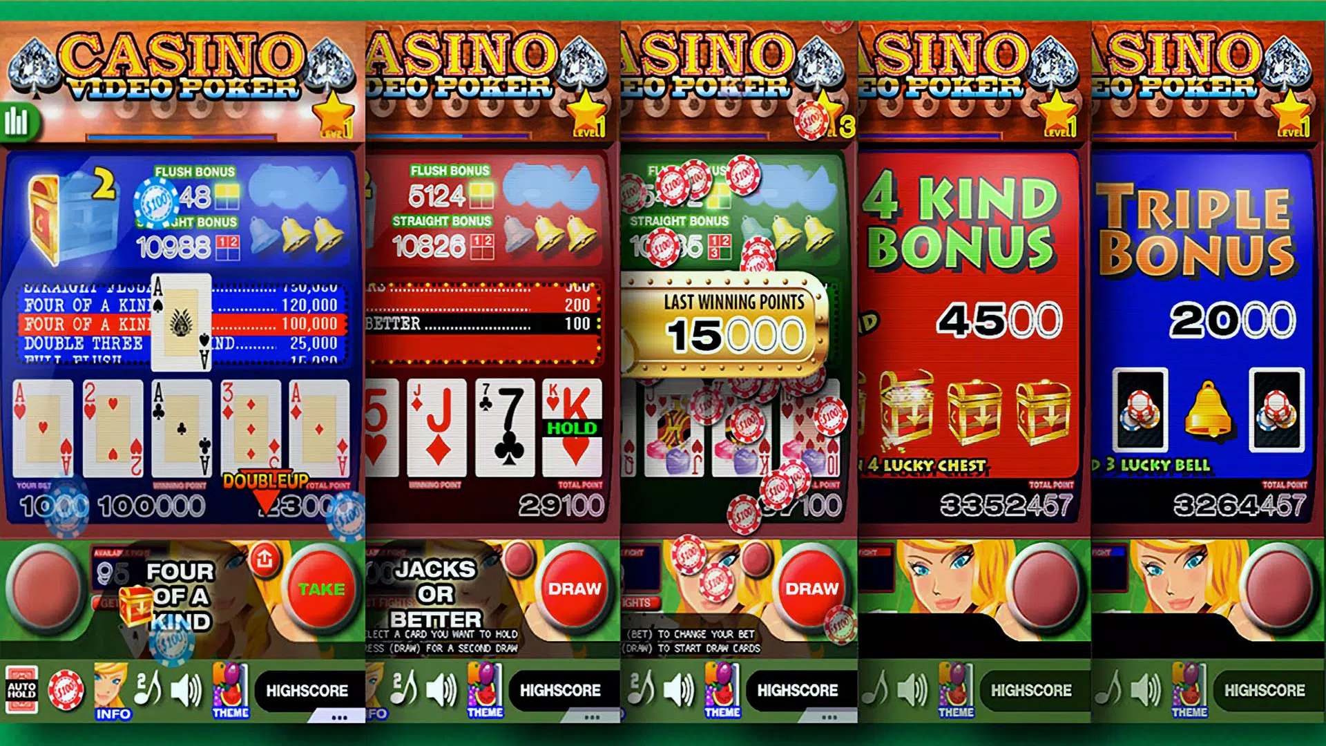 Casino Video Poker應用截圖第3張