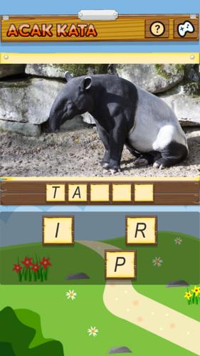 Game Anak Edukasi Hewan Darat Captura de pantalla 3