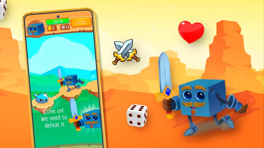 Dice Adventures 스크린샷 1