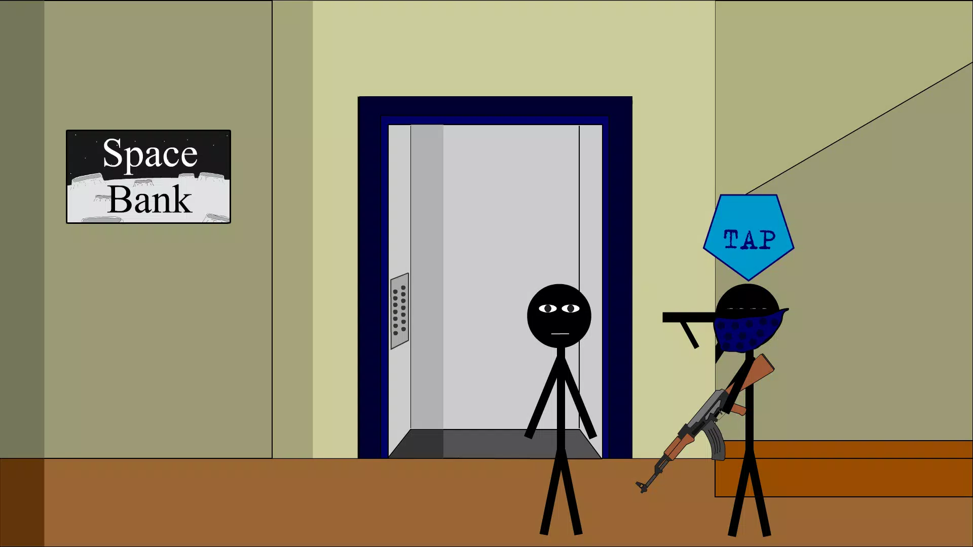 Stickman Escape Lift 스크린샷 1