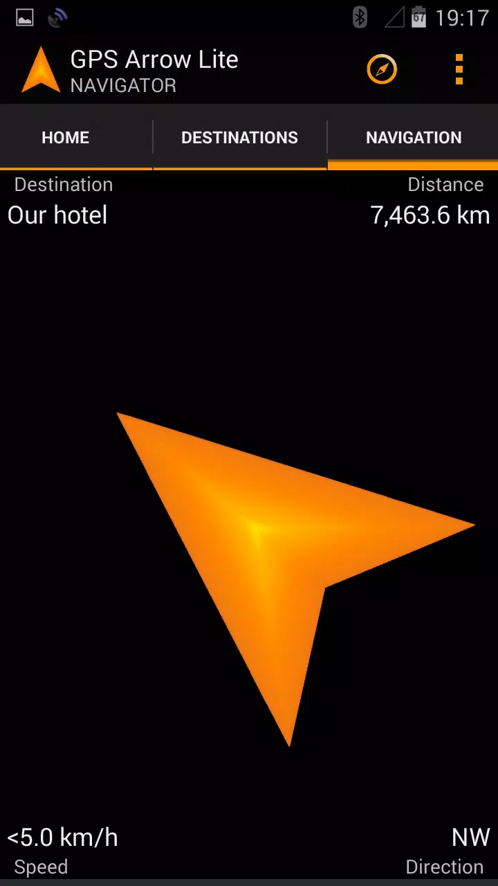 GPS Arrow Navigator LITE Скриншот 3