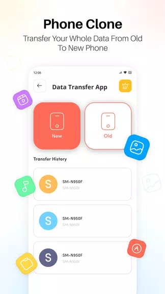 Smart Phone Transfer:Copy Data應用截圖第2張