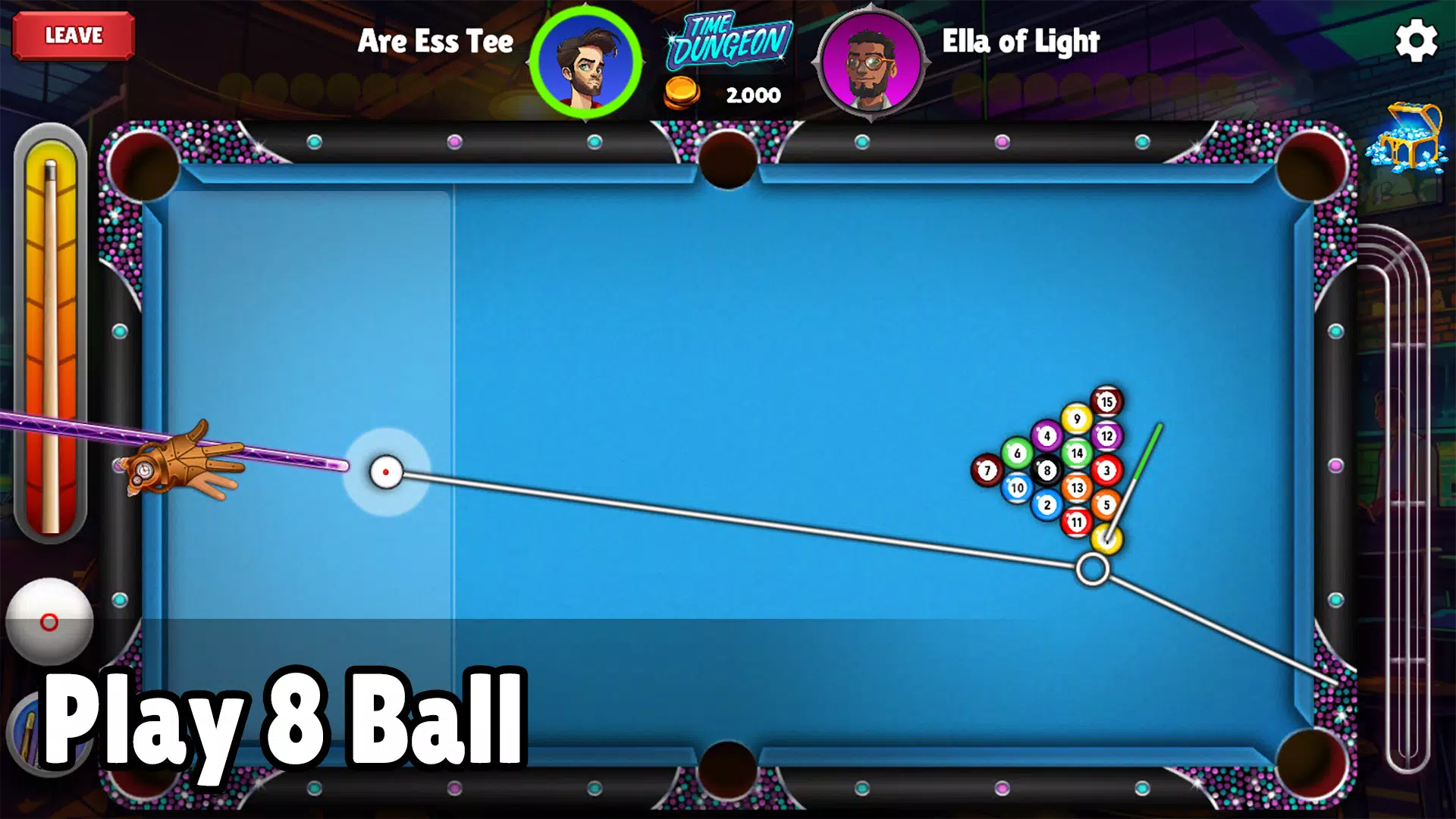 PoolStrike 8 ball pool offline Tangkapan skrin 0