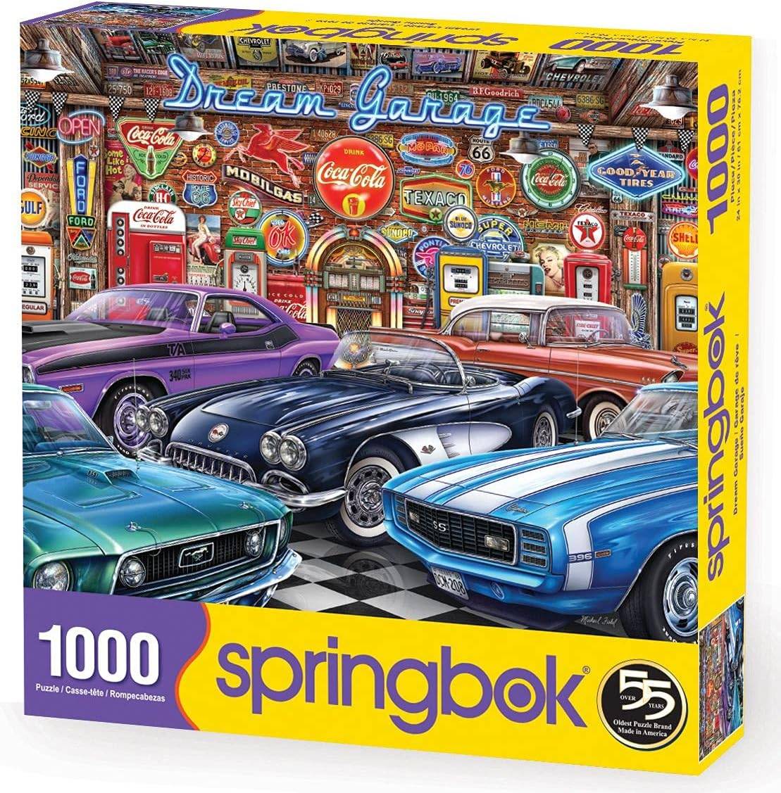 Springbok Dream Garage Puzzle