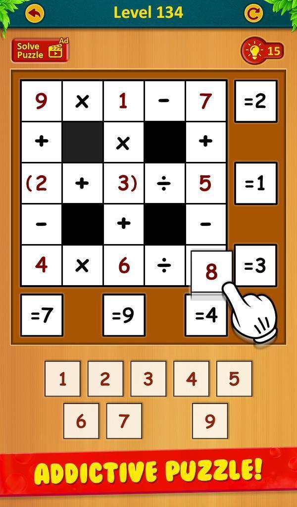 Math Puzzle Game - Math Pieces Zrzut ekranu 2