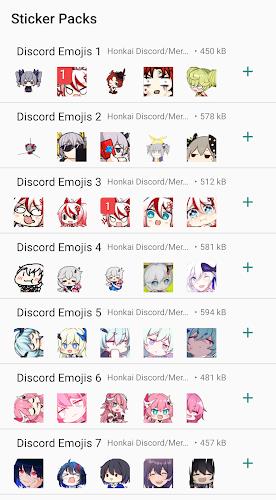 Honkai Whatsapp Stickers Screenshot 0