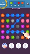 Connect pops-Sweet Match 3 ဖန်သားပြင်ဓာတ်ပုံ 0