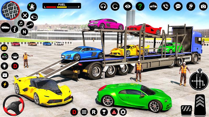 Car Transport Truck Games スクリーンショット 0