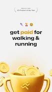 Fitmint: Get paid to walk, run Ekran Görüntüsü 0