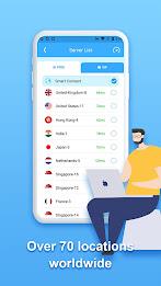 Speedy Quark VPN - VPN Master Zrzut ekranu 2