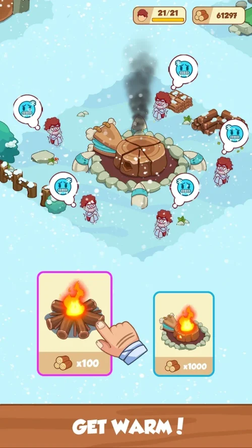 Icy Village: Tycoon Survival应用截图第3张