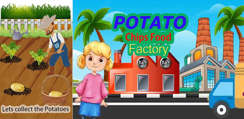 Potato Chips Food Factory Game Zrzut ekranu 2