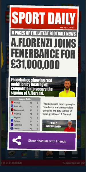 Soccer Club Management 2024 Mod 스크린샷 1