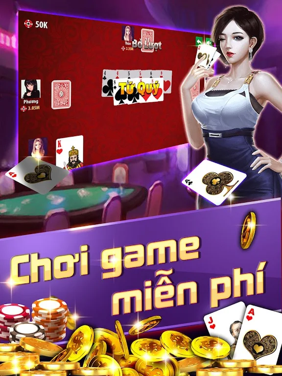Sâm Lốc: Sam loc, choi sam loc, sâm - OFFLINE ဖန်သားပြင်ဓာတ်ပုံ 2