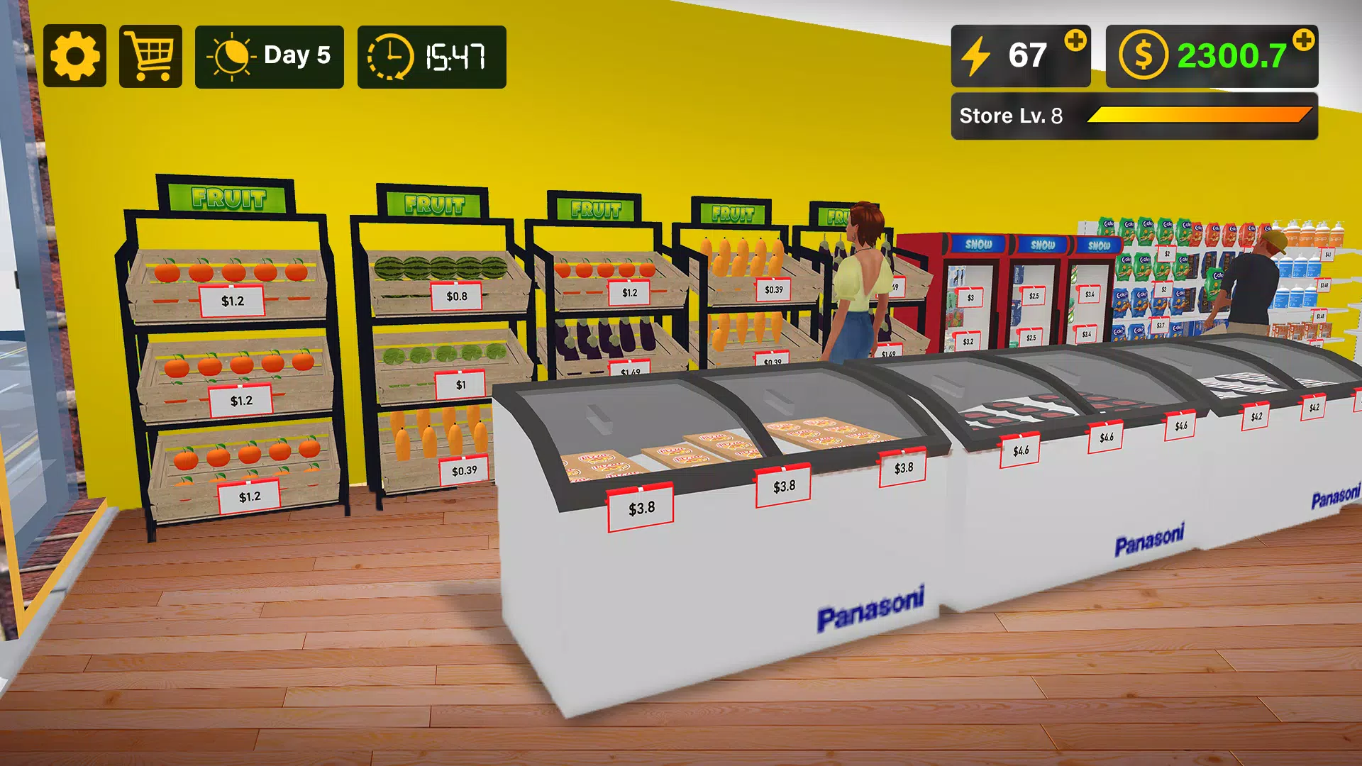 Schermata Supermarket 3D Simulation Game 1