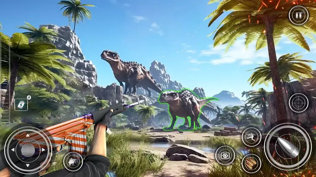 Dino Hunting: Dinosaur Game 3D Captura de pantalla 1