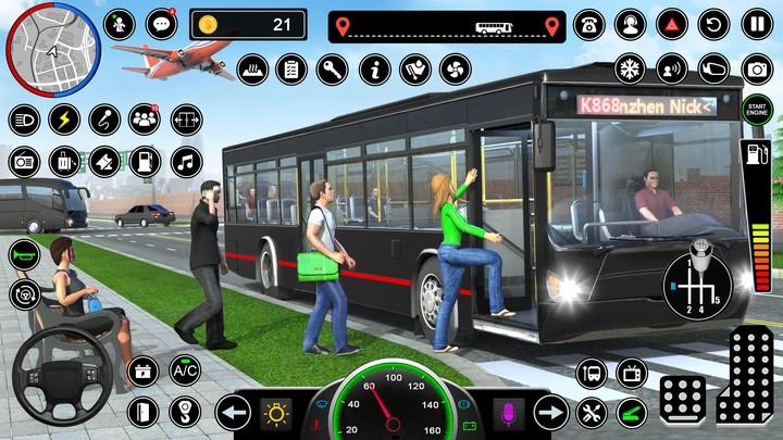 Bus Simulator - Driving Games ဖန်သားပြင်ဓာတ်ပုံ 1