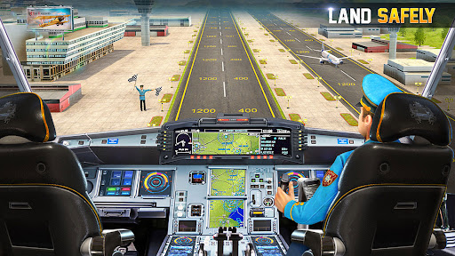 City Pilot Flight: Plane Games ဖန်သားပြင်ဓာတ်ပုံ 0