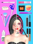 Lip Art Beauty Makeup Games Ekran Görüntüsü 2