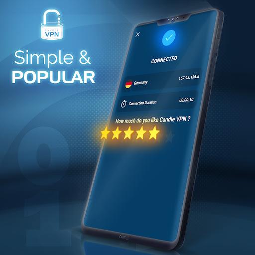 Candle VPN | فیلترشکن پرسرعت ဖန်သားပြင်ဓာတ်ပုံ 2