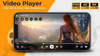 ZMPlayer: HD Video Player app Скриншот 0