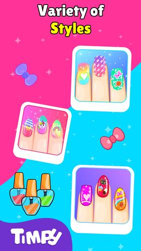 Nail Salon Games Acrylic Nails スクリーンショット 2