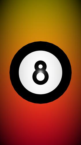 Magic 8 Ball Live Wallpaper 3D應用截圖第2張