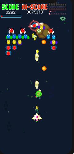 Galaxiga Retro:   - スペースシューター スクリーンショット 2