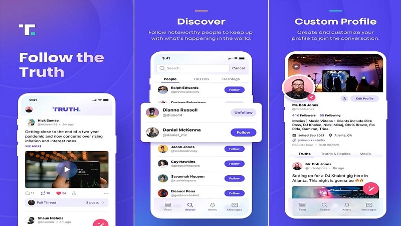 Truth Social Captura de pantalla 0