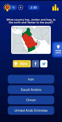Geo Quiz: World Geography, Maps & Flags Trivia應用截圖第3張