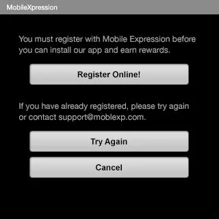 MobileXpression Connect Schermafbeelding 0