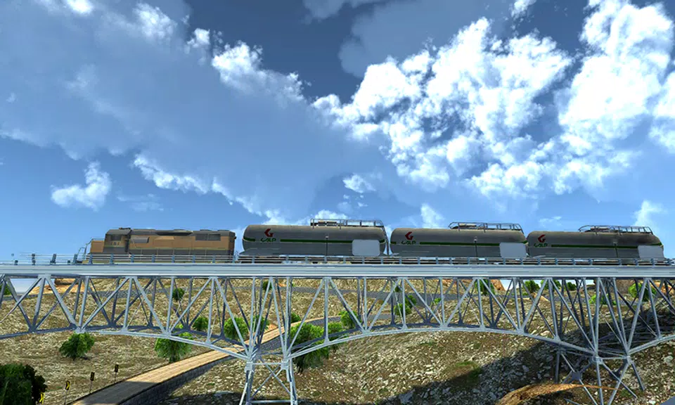 Oil Tanker Train Driving Sim應用截圖第3張