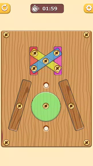 Nutty Puzzles: Screw and Solve Capture d'écran 0